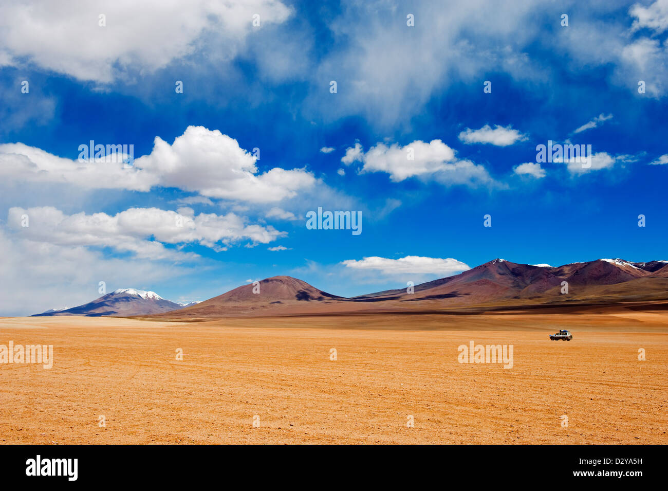 4wd desert tour nel altiplano, Bolivia, Sud America Foto Stock