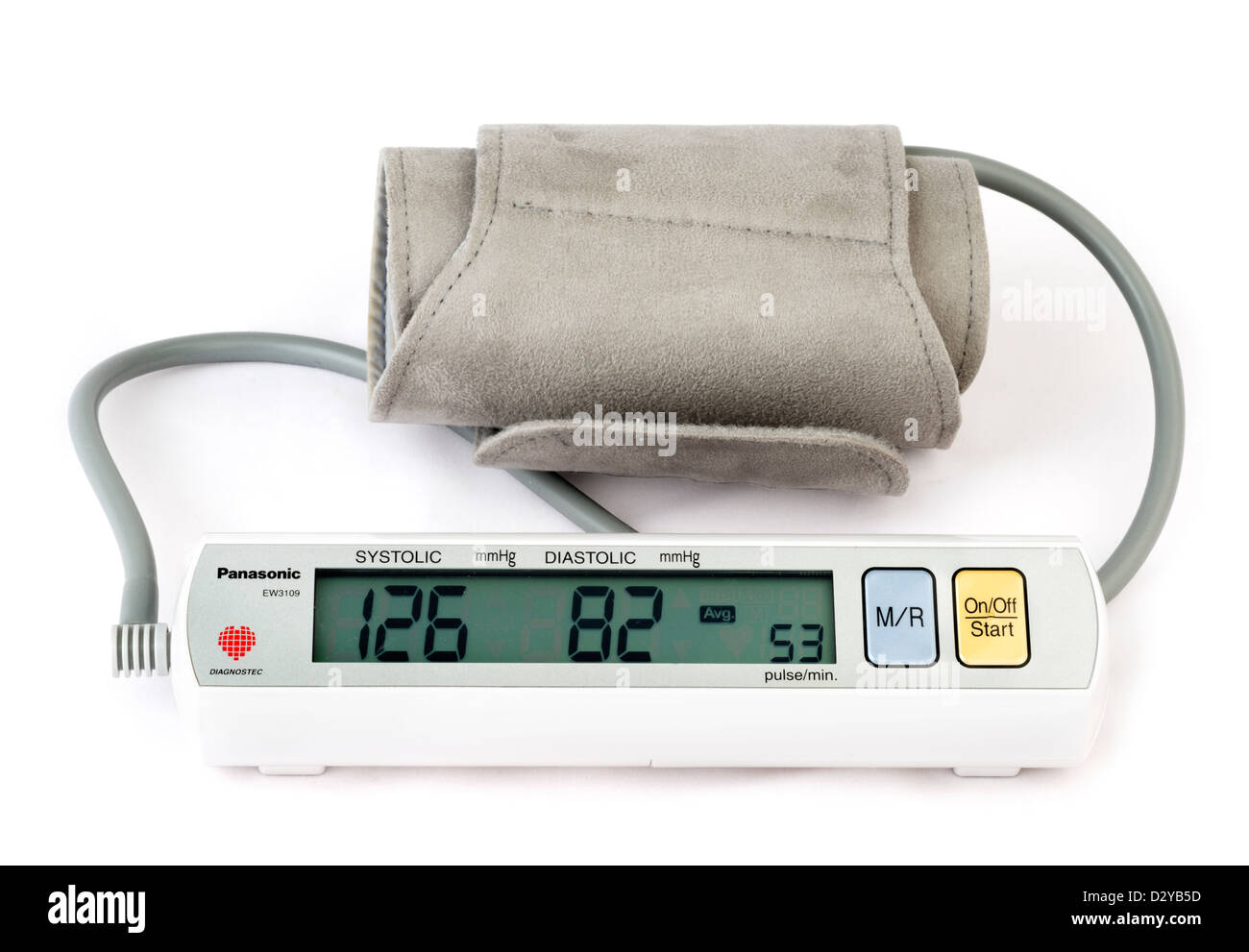 Panasonic è azionato a batteria home monitor della pressione del sangue Foto Stock