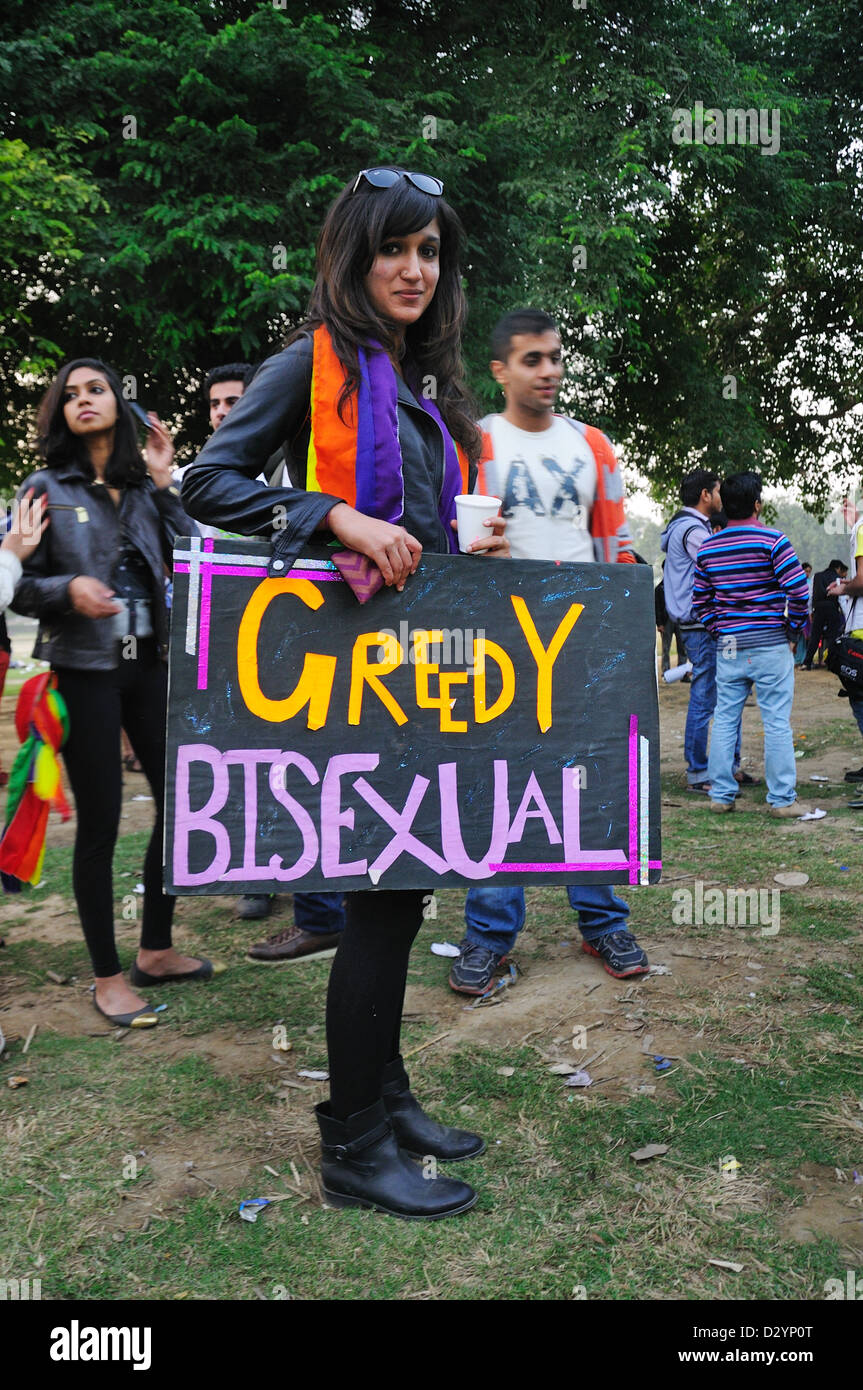 Il giorno della libertà per Gay parade Foto Stock