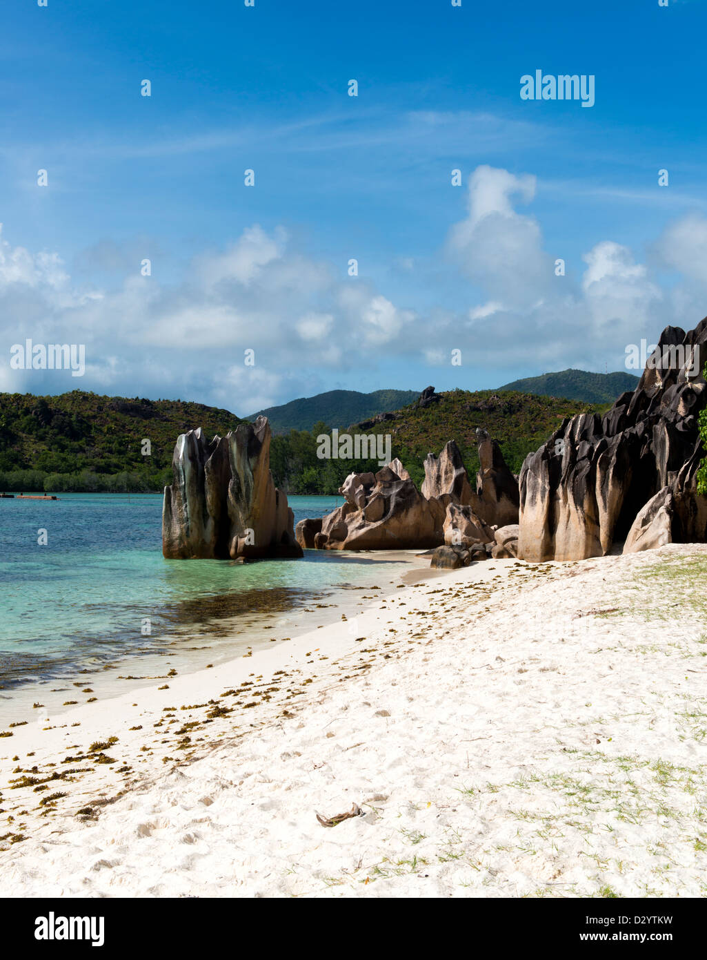 Bella spiaggia tropicale Foto Stock