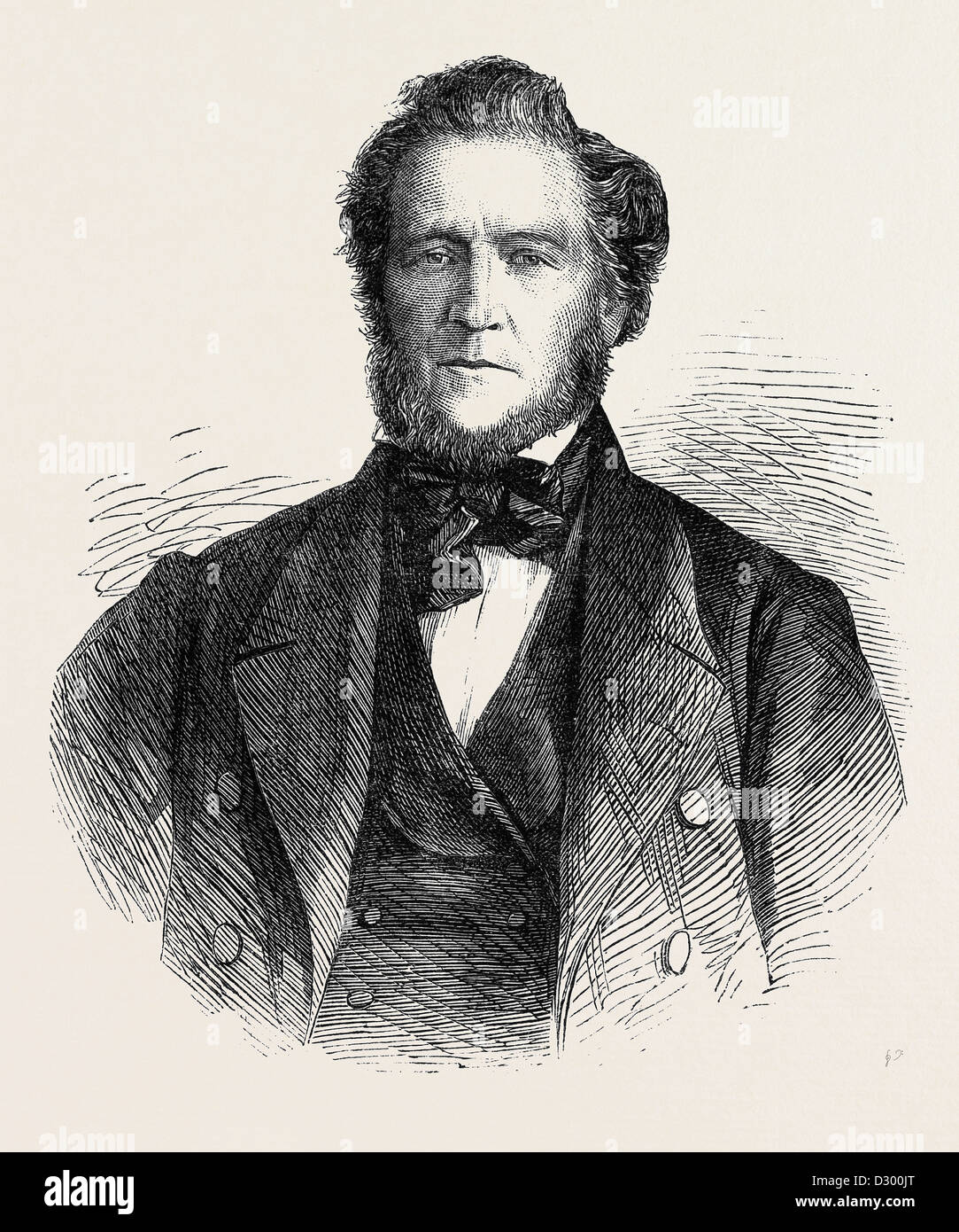 La Brigham Young Presidente e Chief profeta della Chiesa Mormone Foto Stock