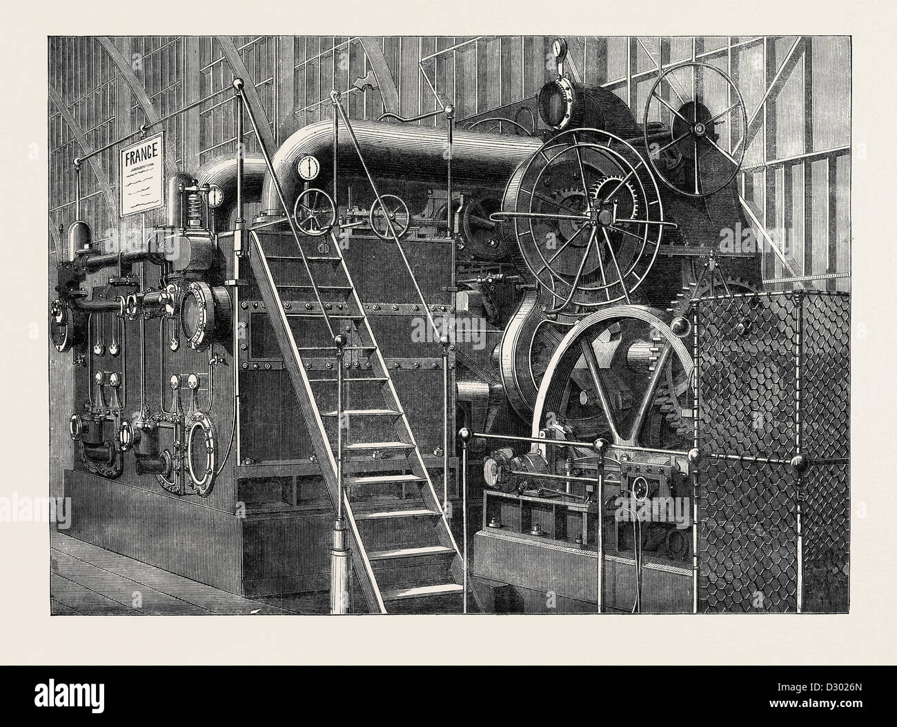 La fiera internazionale: i motori marini del Mediterraneo azienda di forgiatura 1862 Foto Stock