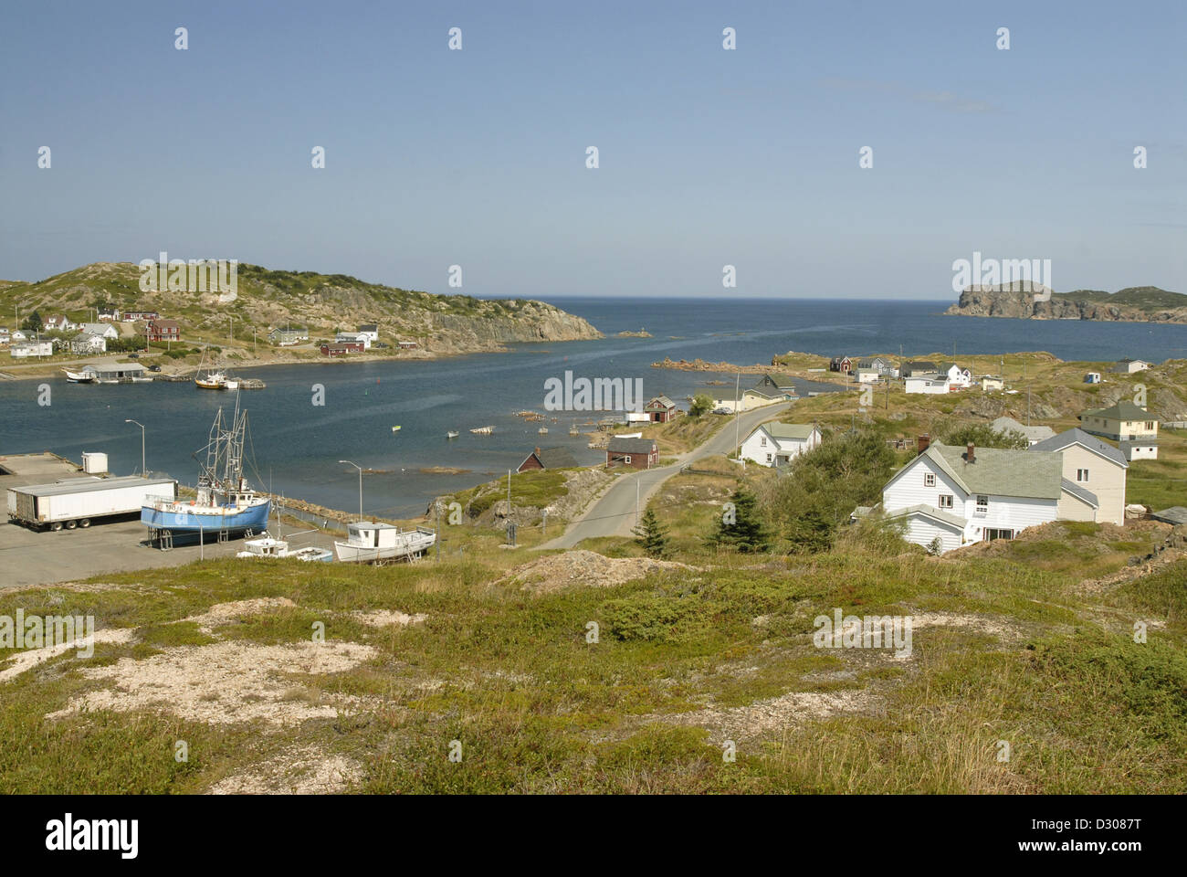 Twillingate Harbour, Terranova Foto Stock