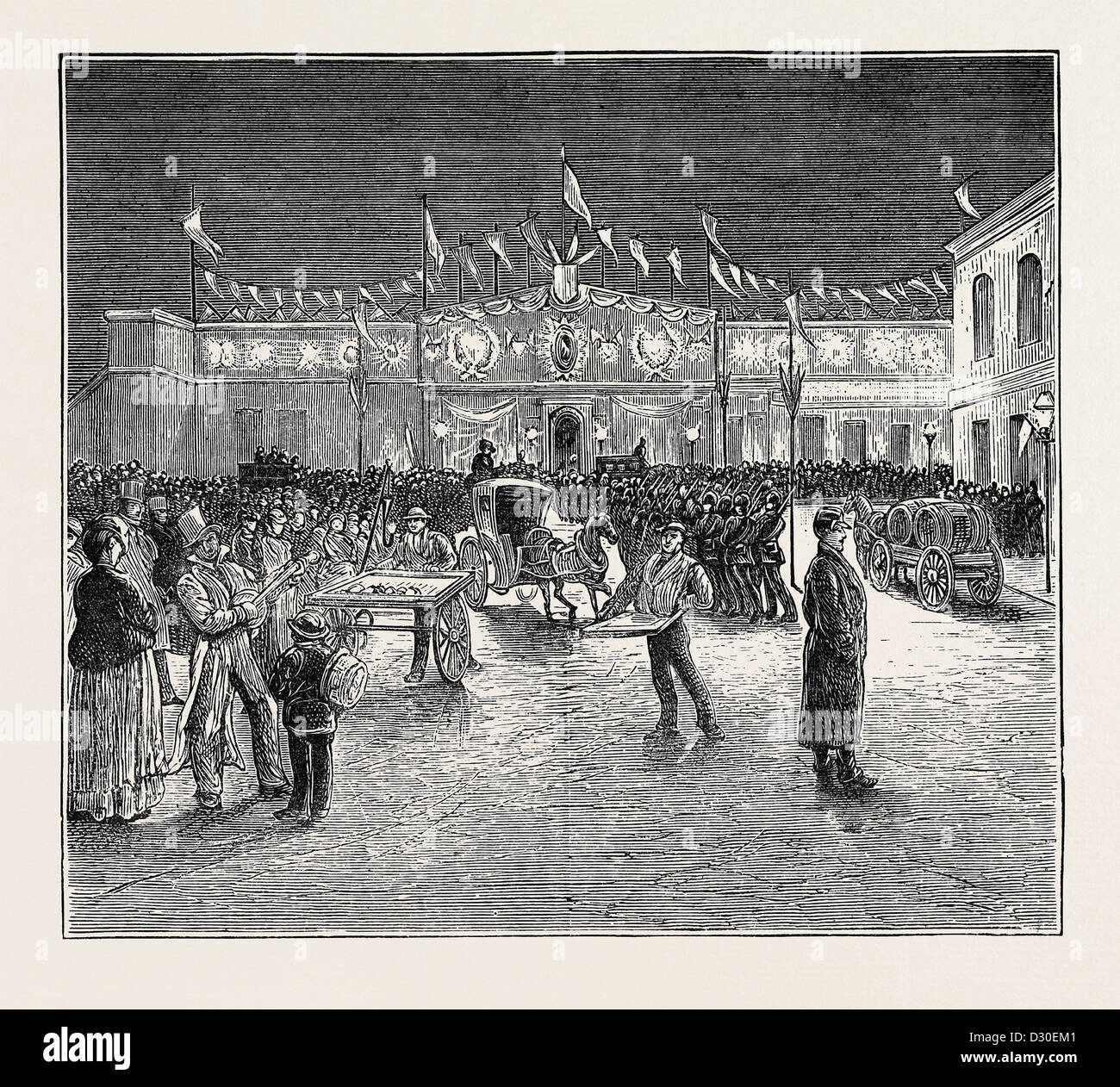 Il principe e la principessa di Galles a Derby: la stazione ferroviaria è accesa Foto Stock