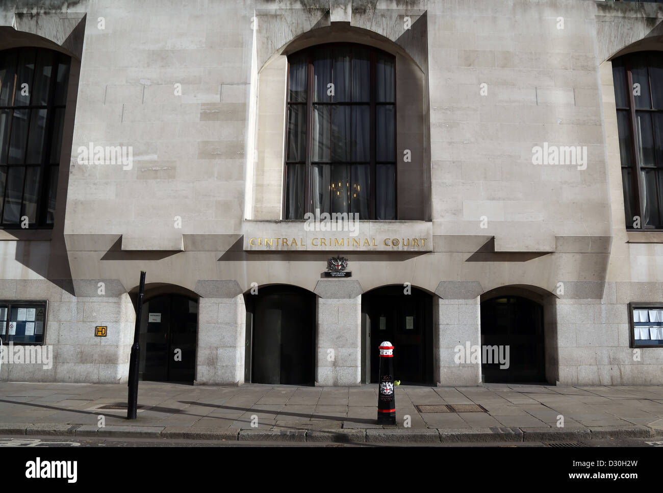 Old Bailey Londra Foto Stock