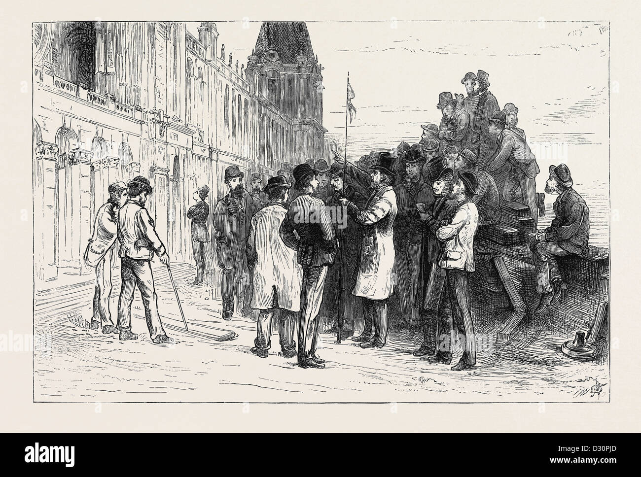 Visita del dopolavoro e Istituto unione all'Alexandra Palace Foto Stock