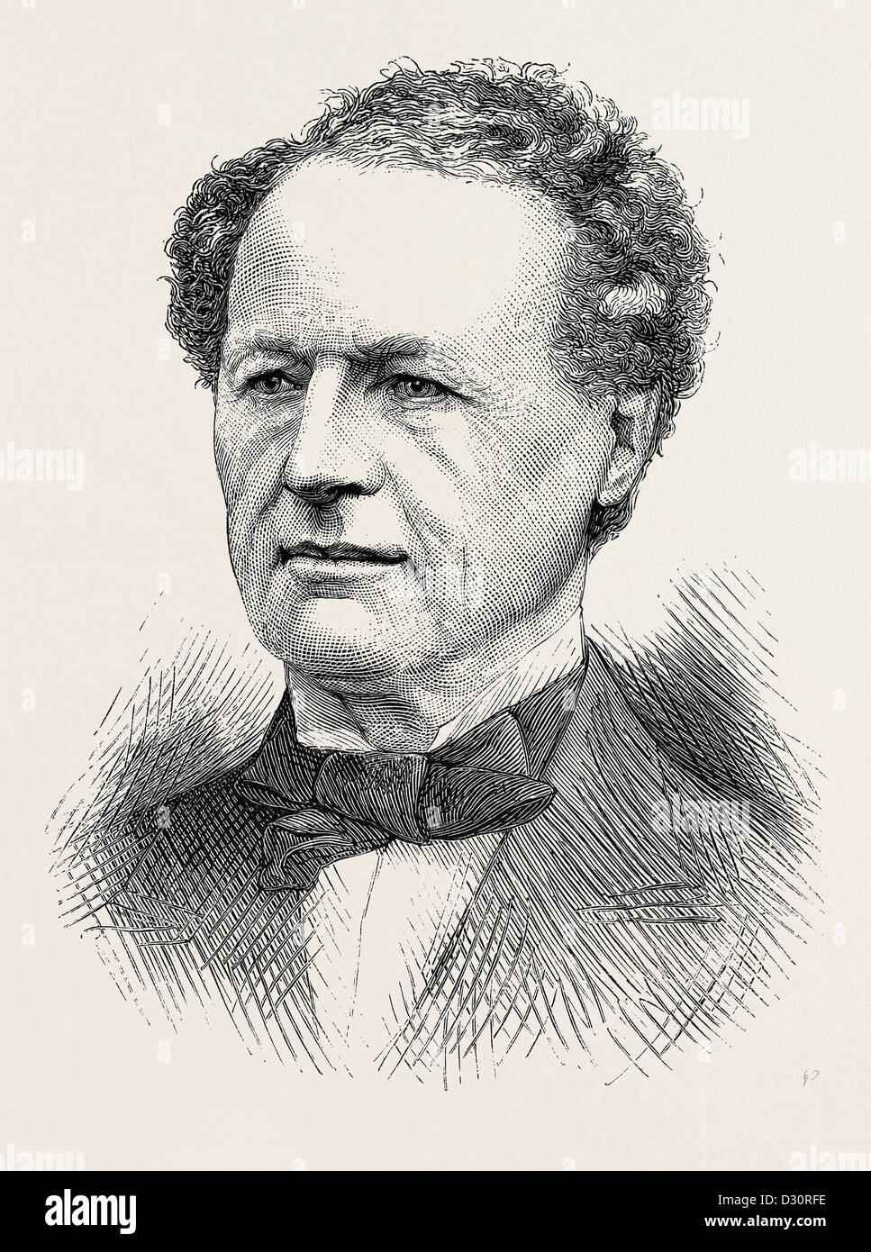 Il sig. HENRY COMPTON Foto Stock