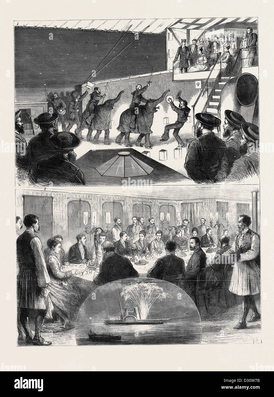 Con la principessa di Galles IN GRECIA Foto Stock