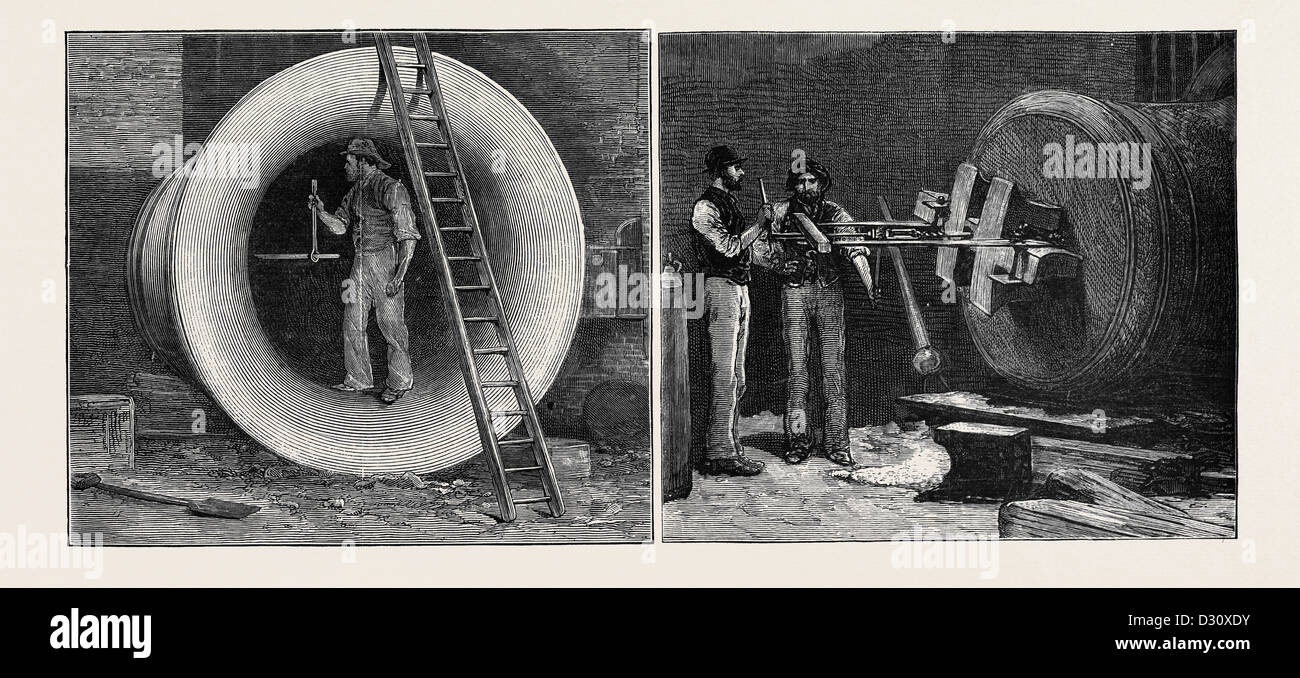 Grande Paolo: la nuova campana per ST. La CATTEDRALE DI SAN PAOLO Foto Stock