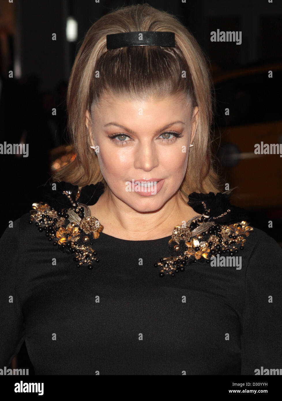 FERGIE rifugio sicuro PREMIERE LOS ANGELES CALIFORNIA USA 05 febbraio 2013 Foto Stock