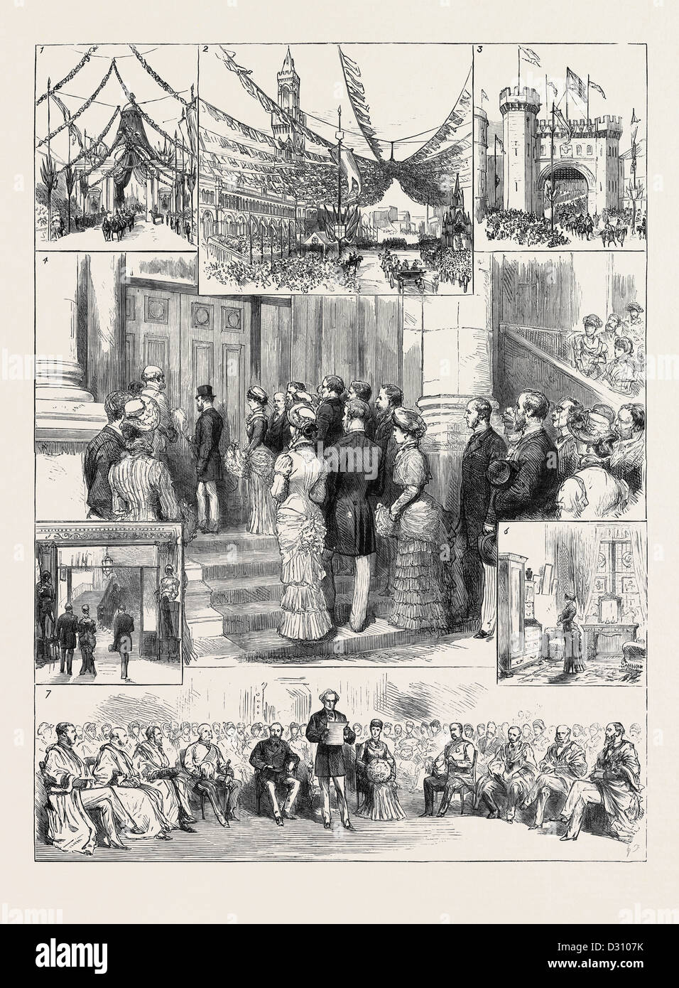 Il principe e la principessa di Galles a Bradford Foto Stock