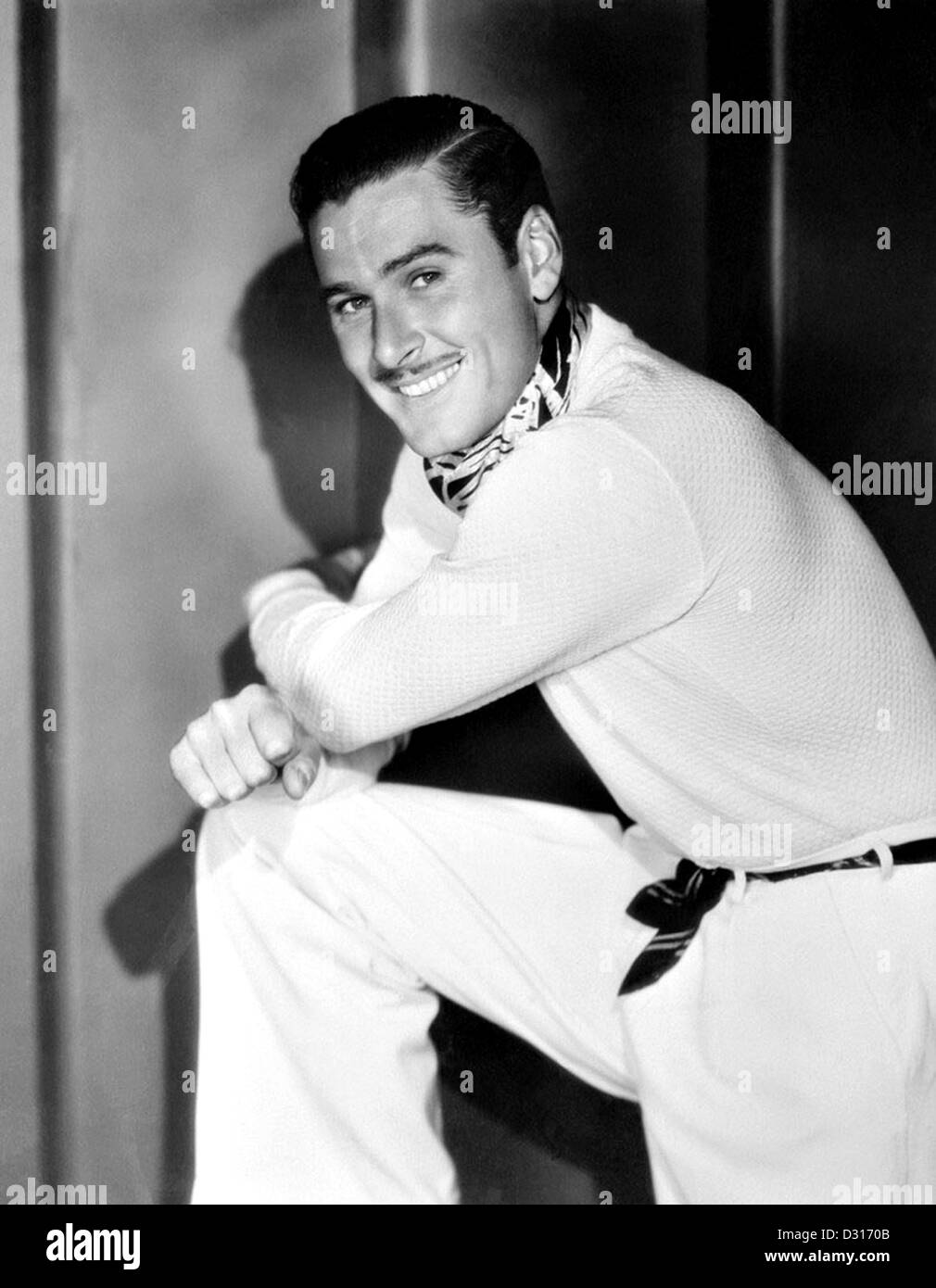 Errol Flynn Foto Stock
