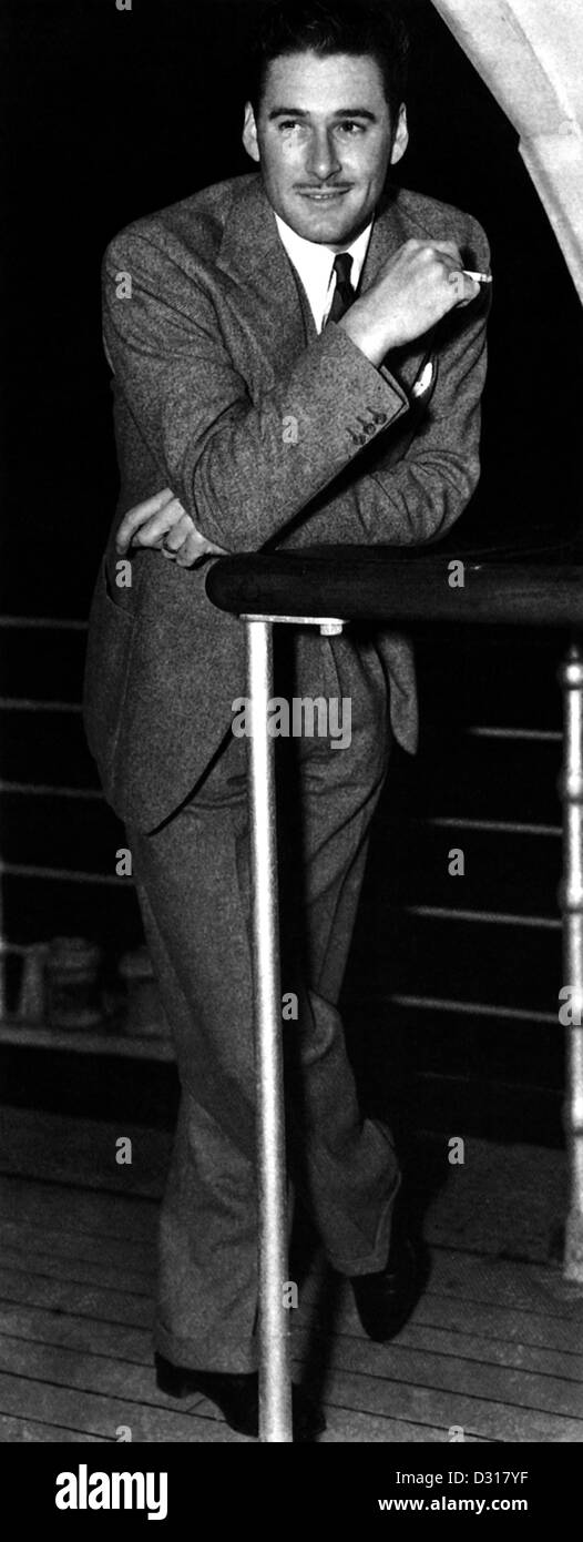 Errol Flynn Foto Stock