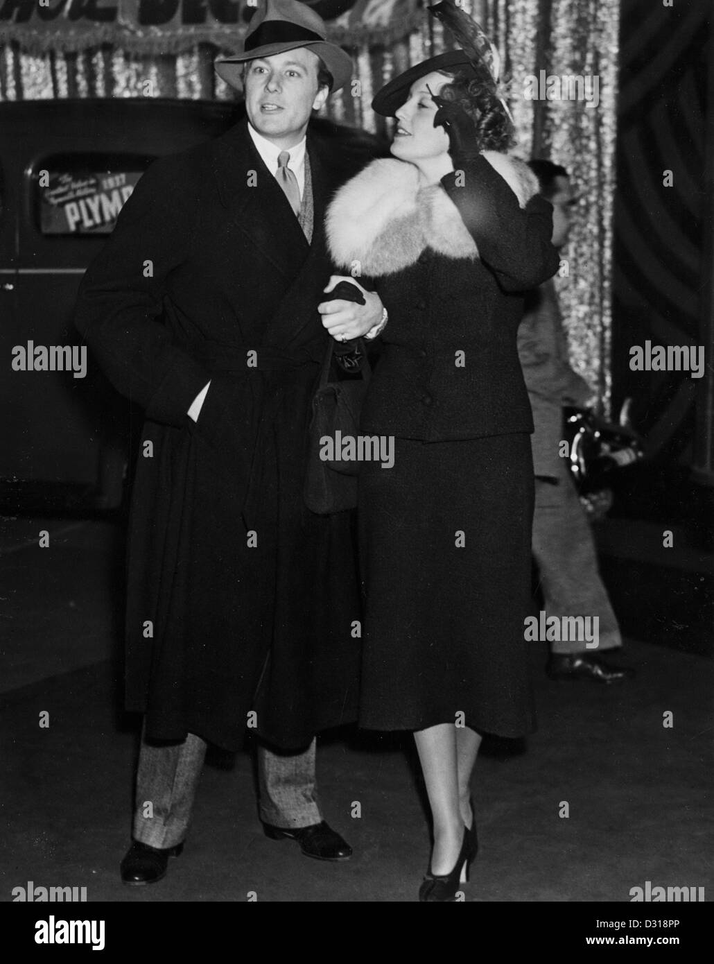 Gene Raymond, Jeanette MacDonald Foto Stock