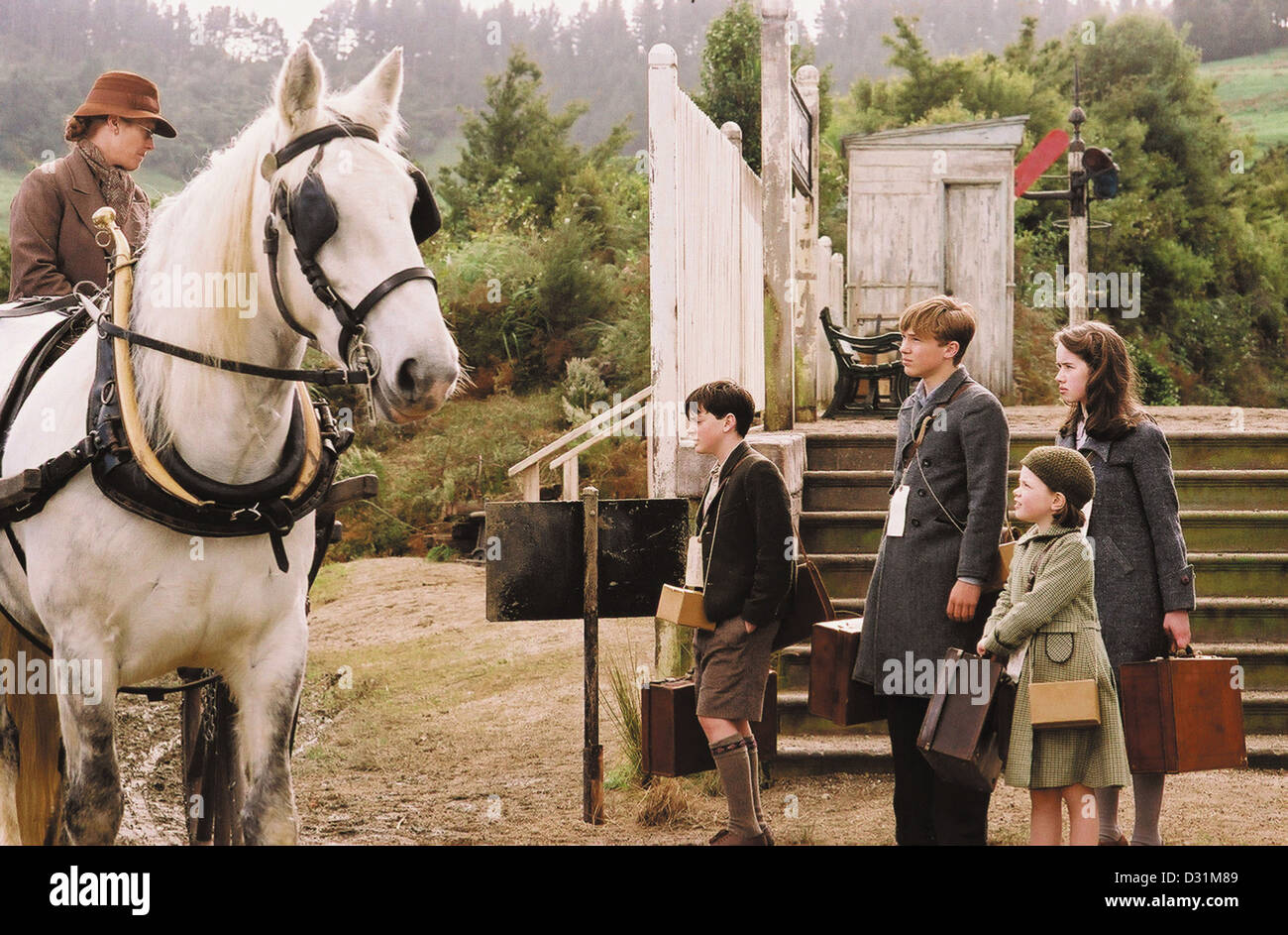 Le cronache di Narnia: Il leone, la strega e l'Armadio Anno : 2005 - USA Direttore : Andrew Adamson Skandar Keynes, Foto Stock