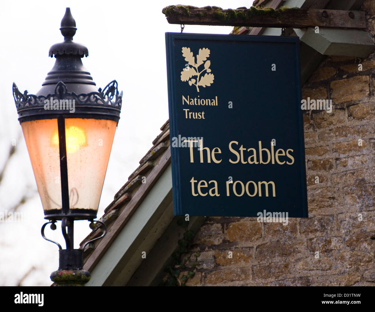 Lacock villaggio nel Wiltshire, Inghilterra. Foto Stock