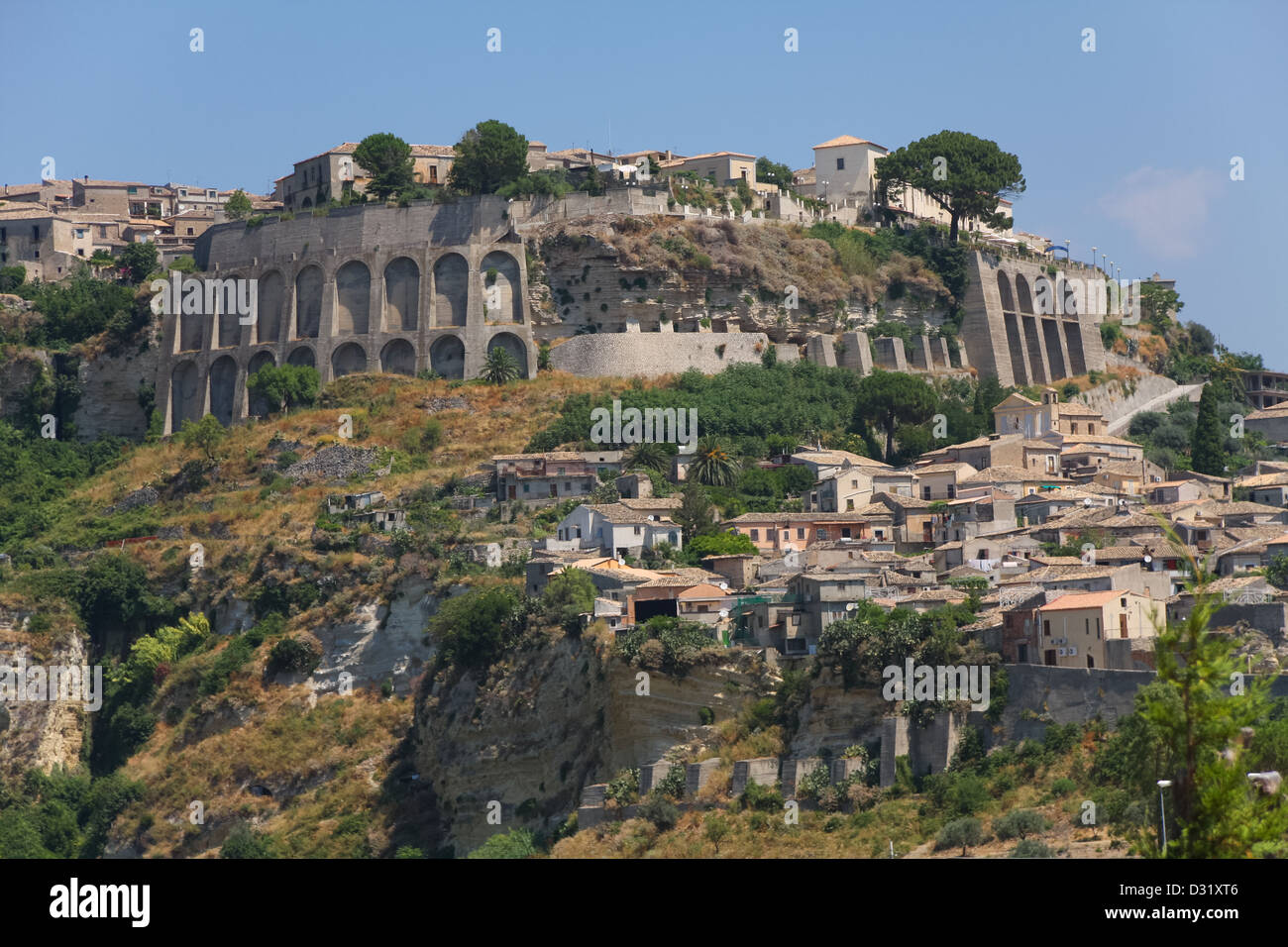 Gerace, borgo antico situato abbastanza vicino alla città di Reggio Calabria Foto Stock