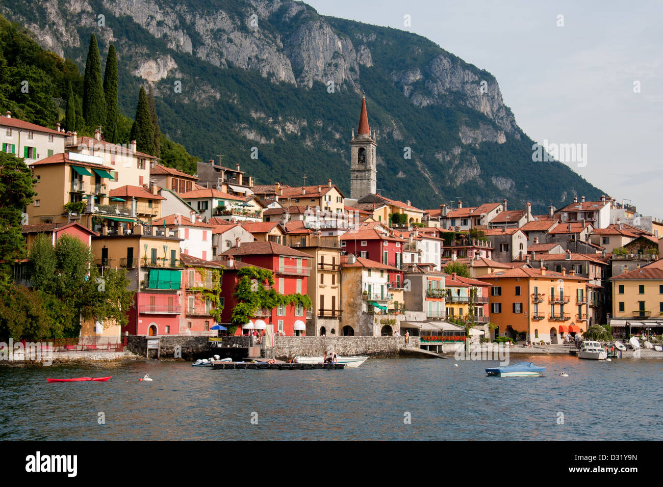 Varenna, Lago di Como, Italia Foto Stock