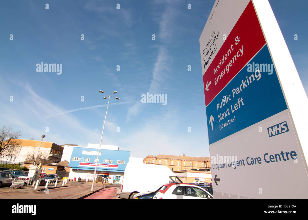 Croydon University (Mayday) Ospedale NHS Trust a Croydon Greater London Regno Unito Foto Stock