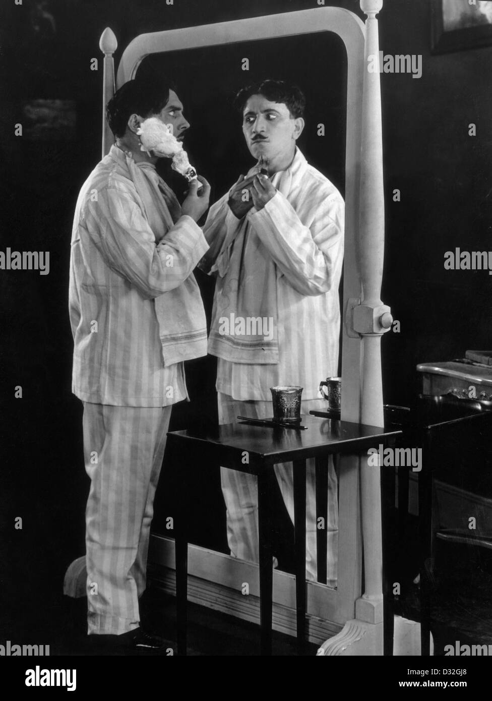 Sette anni di sfortuna Foto Stock