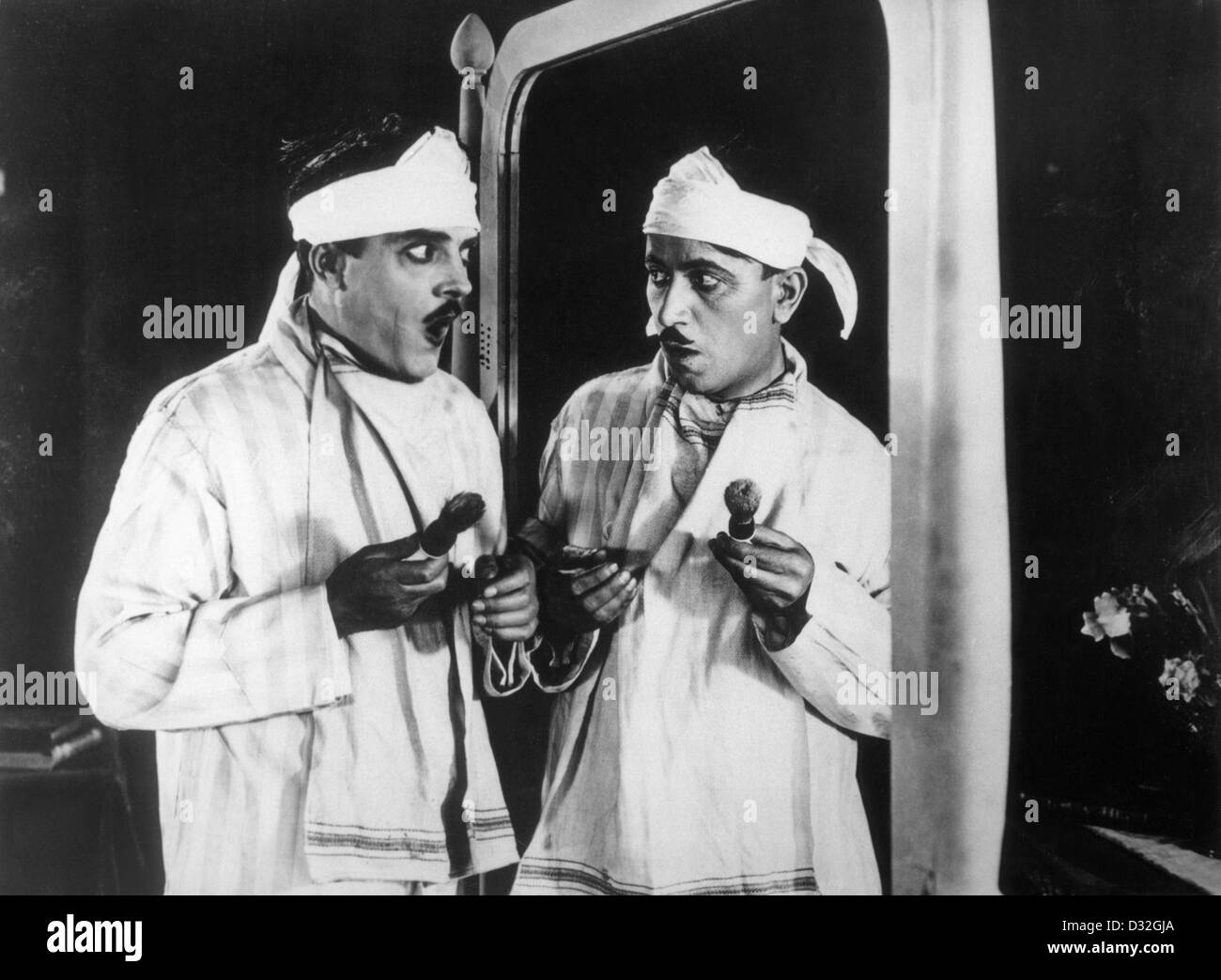 Sette anni di sfortuna Foto Stock