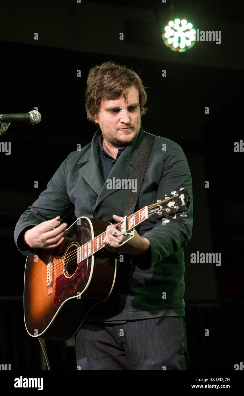 Febbraio 05, 2013 - James Walsh, cantautore ed ex frontman dei Starsailors, live all'OCA, Milano, Italia Foto Stock