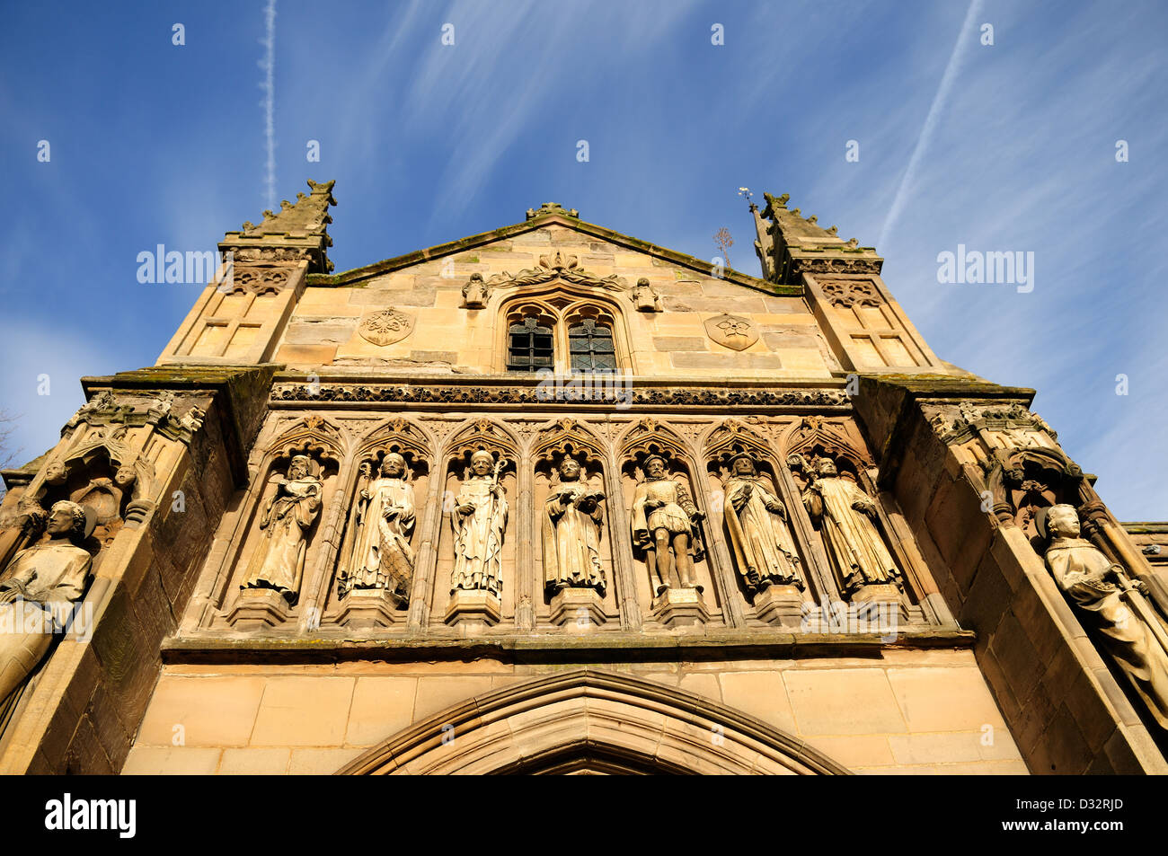 Leicester Cattedrale ,St Martin's. Foto Stock