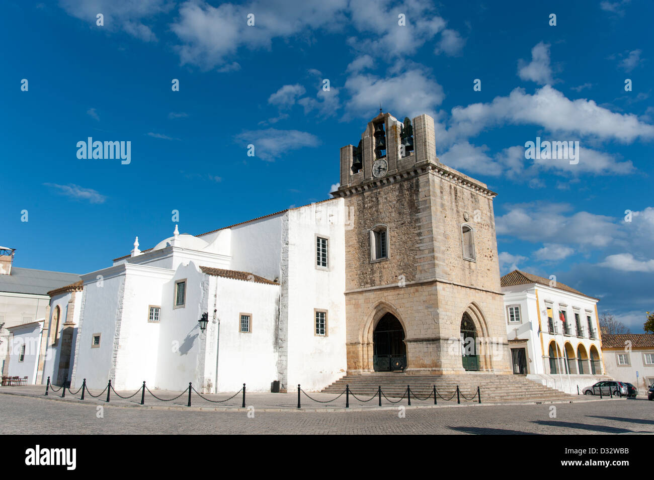 Cattedrale di Faro, Portogallo Foto Stock