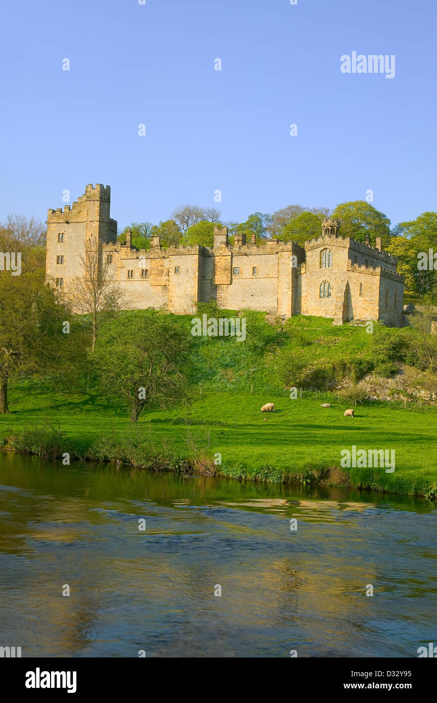 Che a Haddon Hall nel Derbyshire Peak District estate Foto Stock