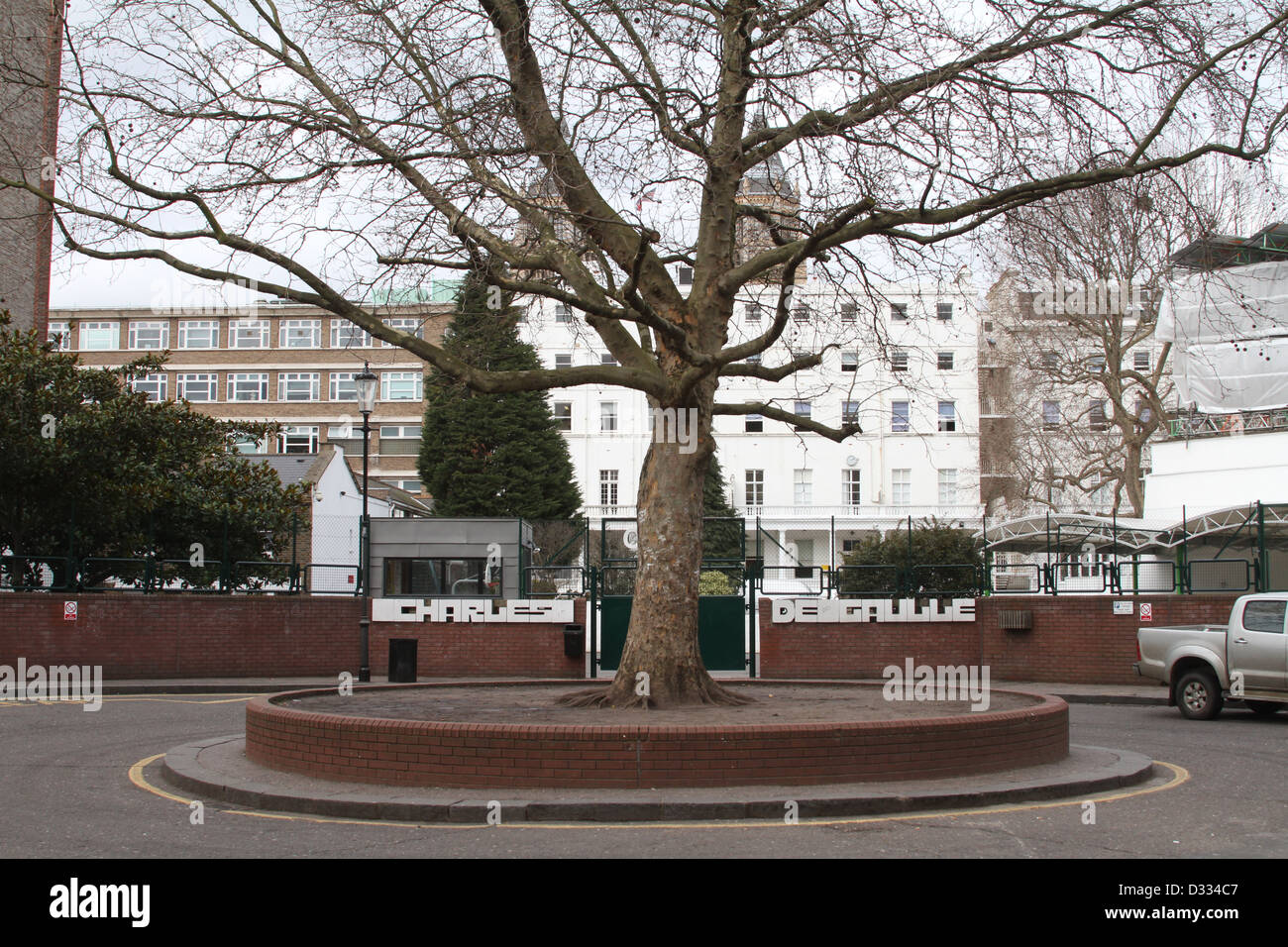 Il Lycée français Charles de Gaulle, Londra, South Kensington, Regno Unito Foto Stock