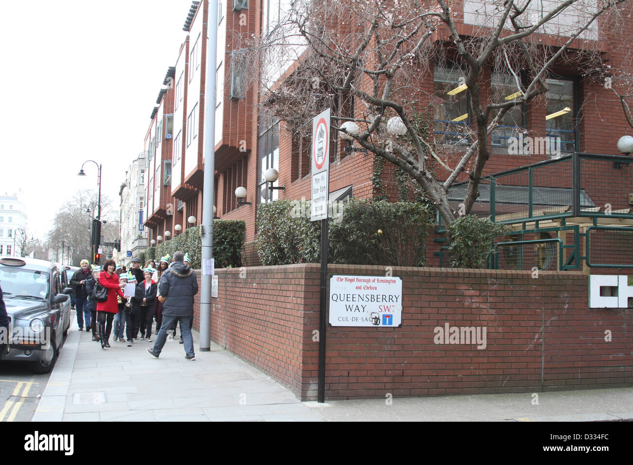Il Lycée français Charles de Gaulle, Londra, South Kensington, Regno Unito Foto Stock