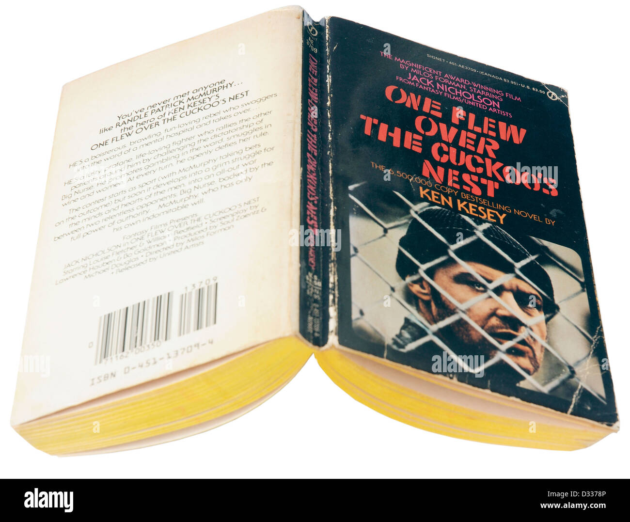 Uno è volato oltre il cuculo's Nest da Ken Kesey Foto Stock