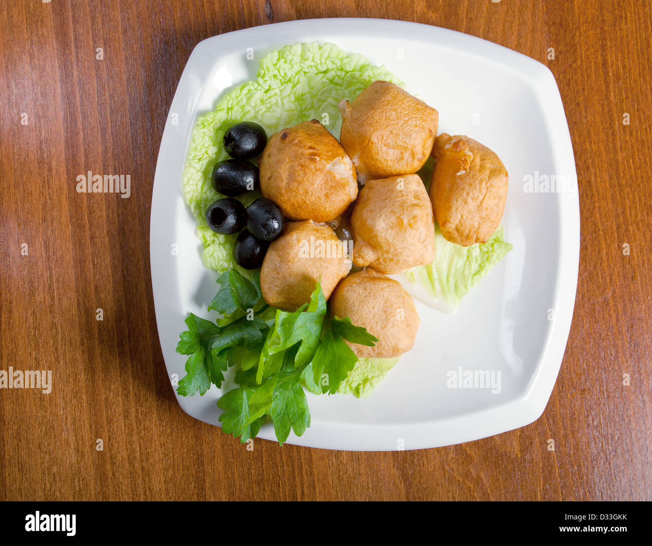 Patate al forno cunei.Cucina italiana Foto Stock