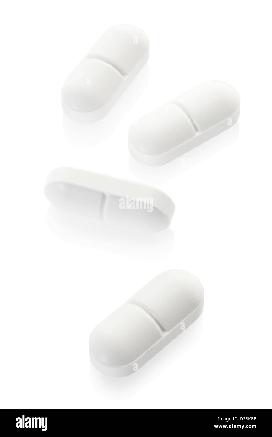 Medical pill tablet Foto Stock