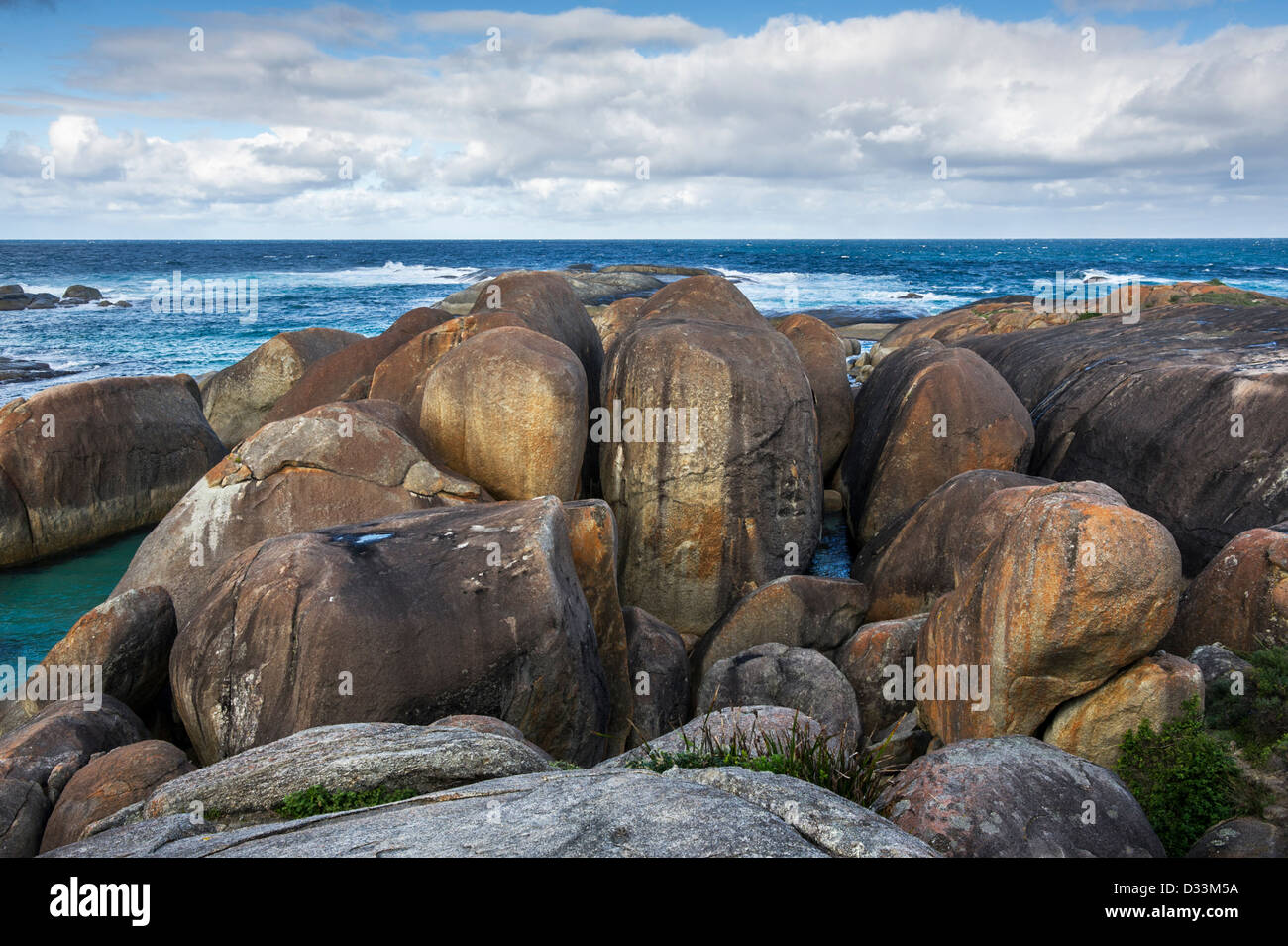 Elephant Rocks a Elephant Cove, William Bay National Park, Australia occidentale Foto Stock