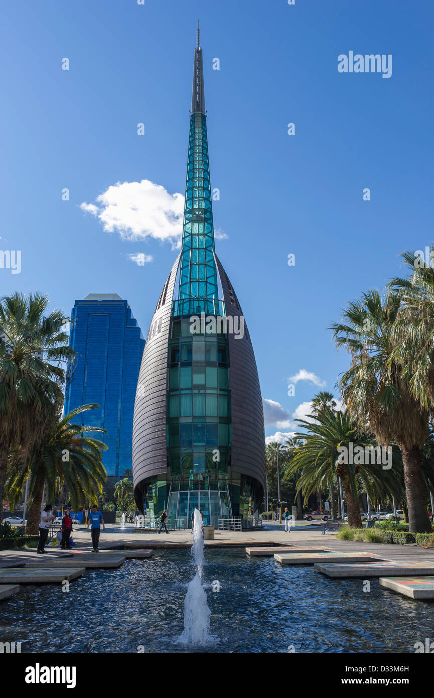 La torre campanaria a Perth, Western Australia Foto Stock