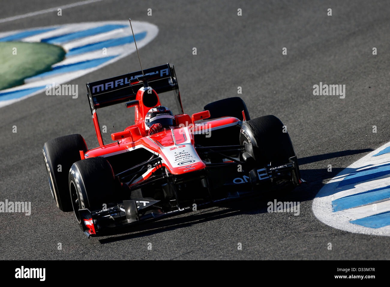 Motorsports: FIA Formula One World Championship 2013, F1 Test Jerez, Foto Stock