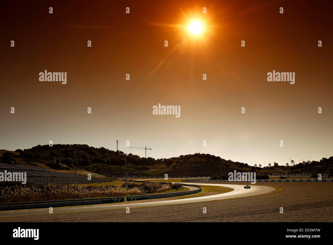 Motorsports: FIA Formula One World Championship 2013, F1 Test Jerez, Jean-Eric Vergne, (fra la Scuderia Toro Rosso), Foto Stock