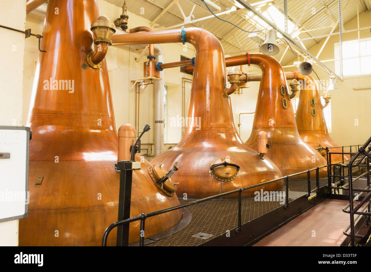 La camera ancora in Highland Park Whisky Distillery, Orkney Islands, Scozia. Foto Stock