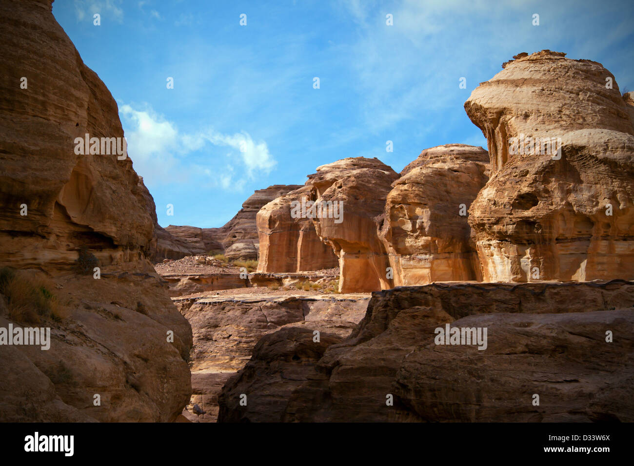Petra, Giordania Foto Stock