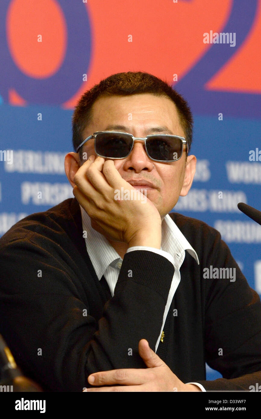 Berlino, Germania. 7 febbraio 2013. Regista Wong Kar Wai durante il "Gran Maestro / Vi dai zong shi' conferenza stampa presso la 63a Berlin International Film Festival / Berlinale. Febbraio 07, 2013 *** Caption locale *** ACE. Credito: dpa picture alliance / Alamy Live News Foto Stock