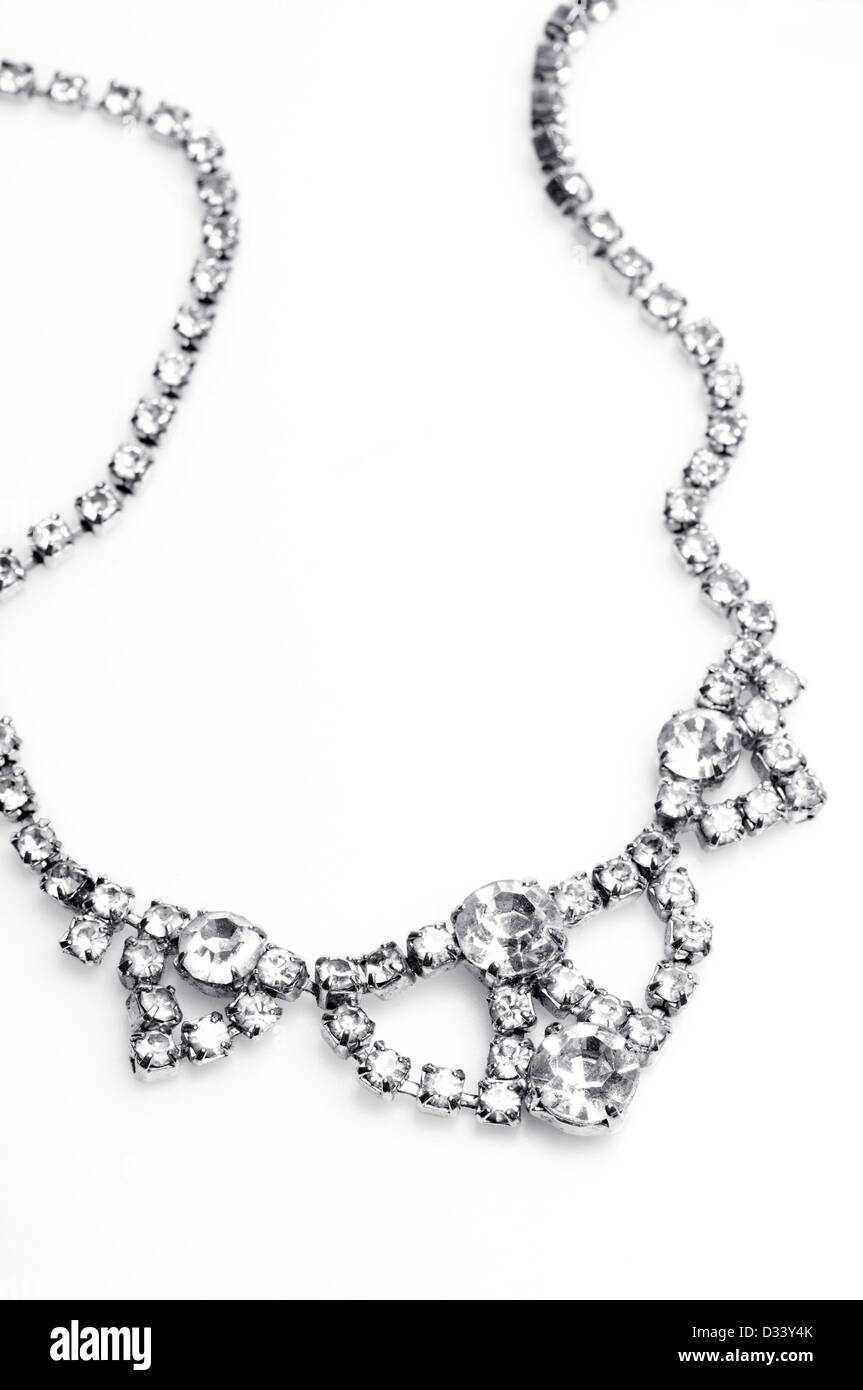 collana di lusso Foto Stock