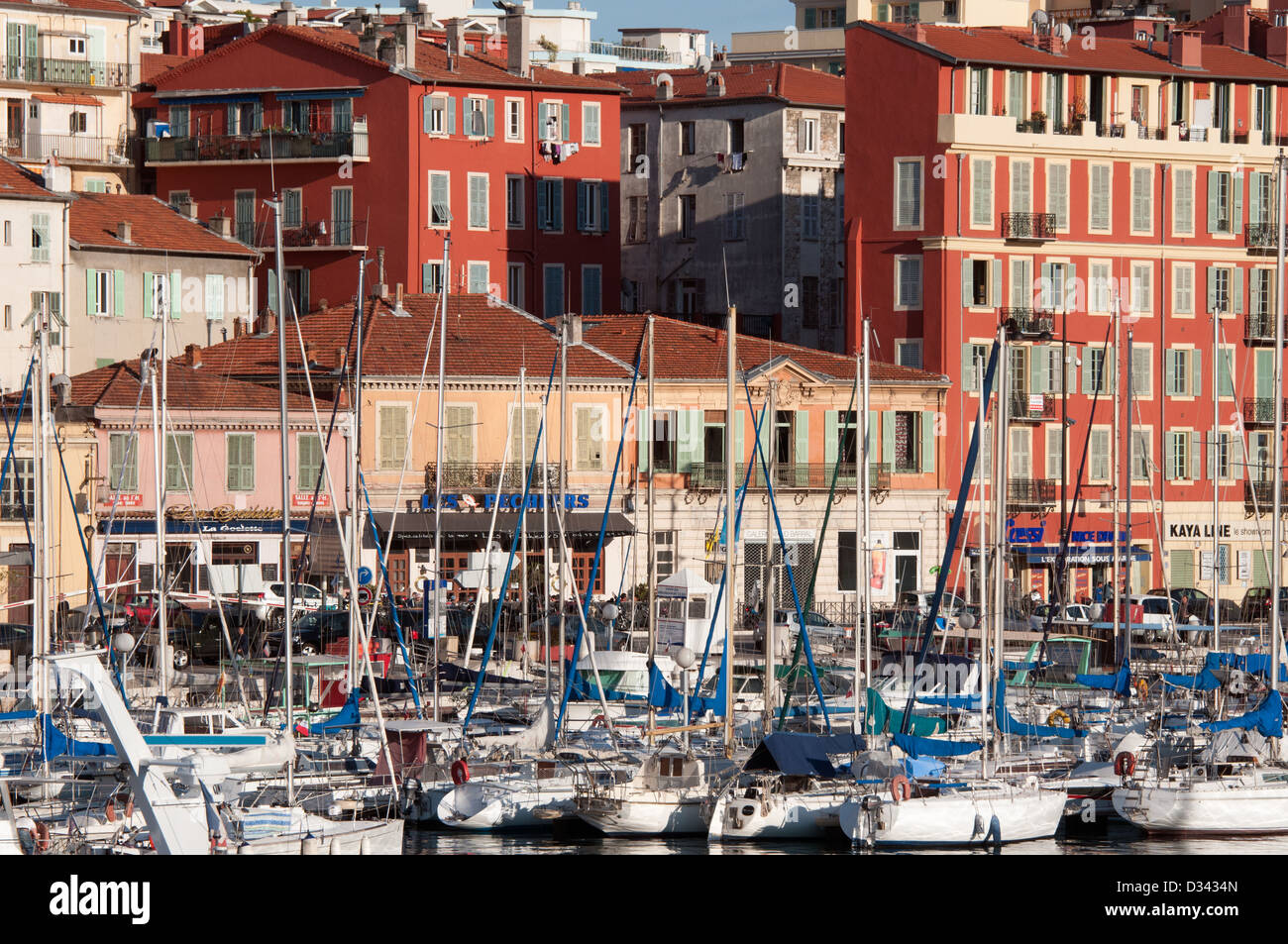 Porta Vecchia Nizza Costa Azzurra Francia Foto Stock
