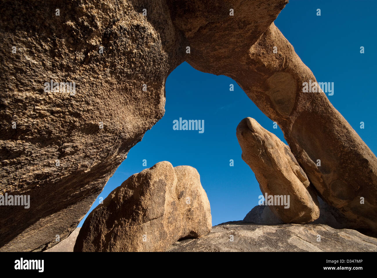 Arch Rock Joshua Tree National Park California USA Foto Stock
