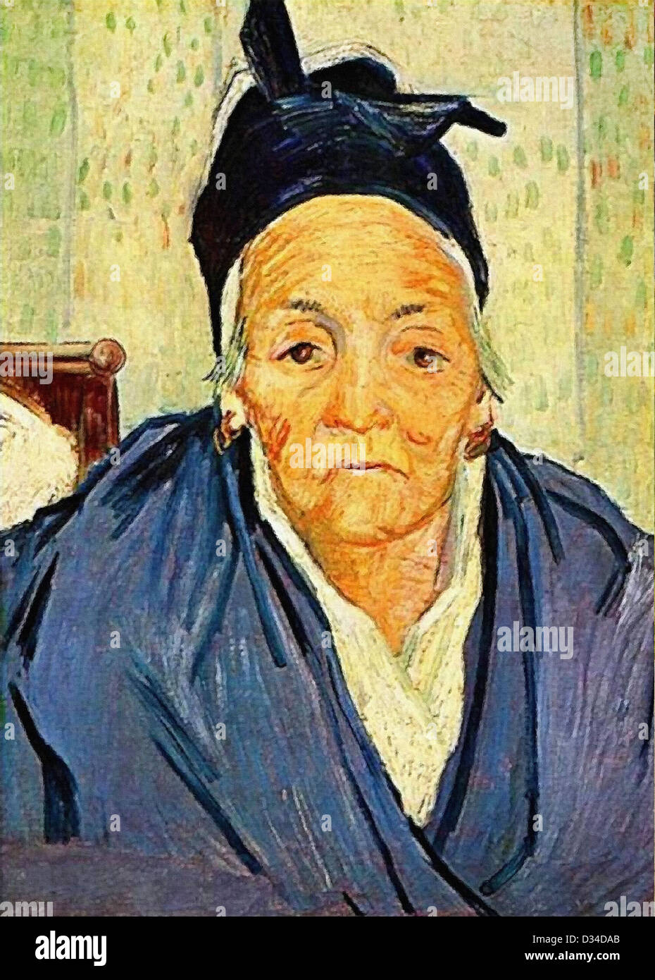 Vincent van Gogh: Una vecchia donna di Arles. 1888. Olio su tela. Post-Impressionism. Luogo di creazione: Arles-sur-tech, Francia. Foto Stock