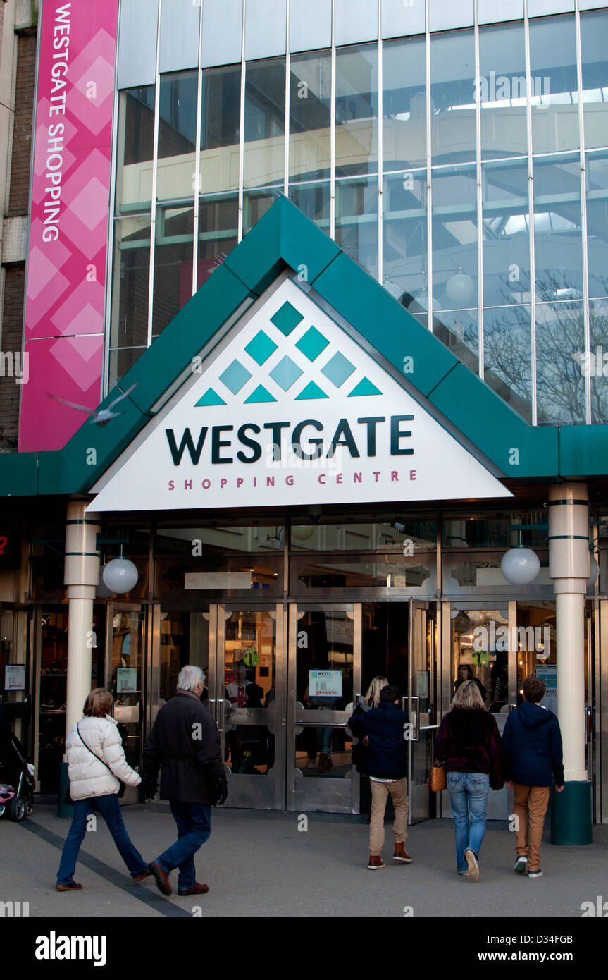 Westgate Shopping Center, Oxford, Regno Unito Foto Stock