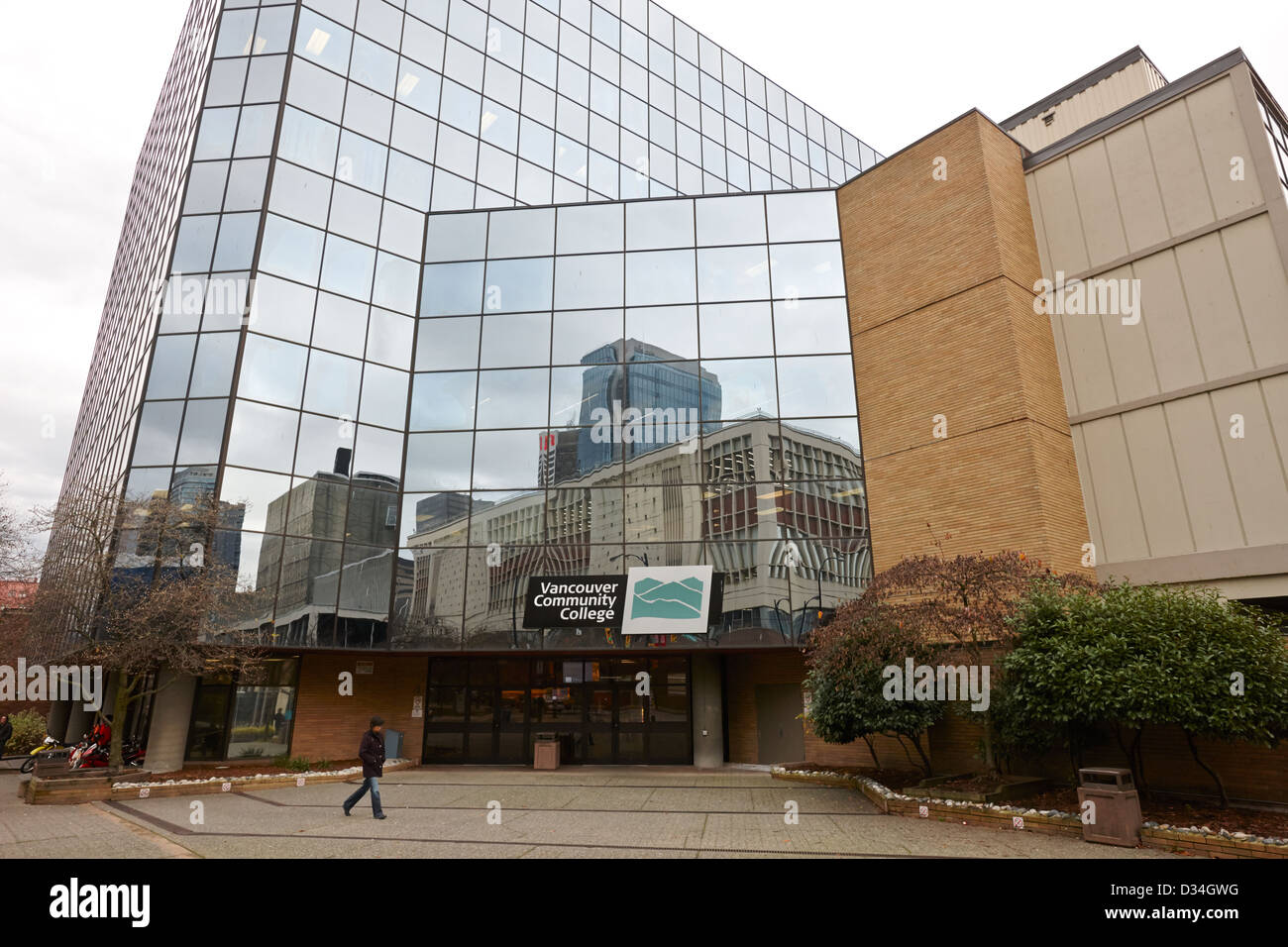 Vancouver community college BC Canada Foto Stock