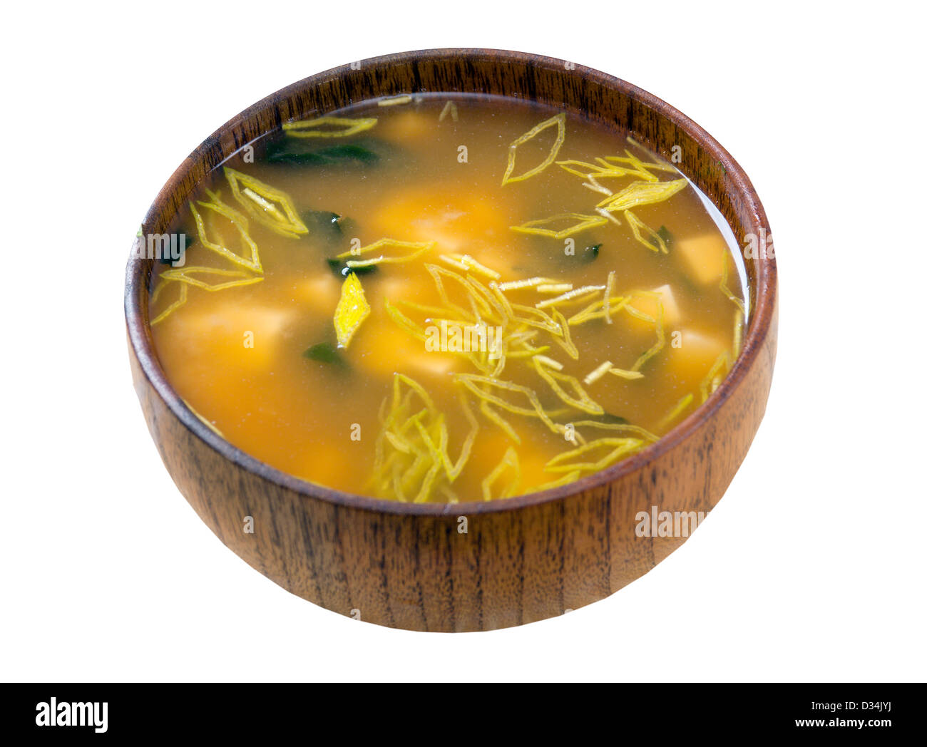 Zuppa di miso , il cibo giapponese Foto Stock