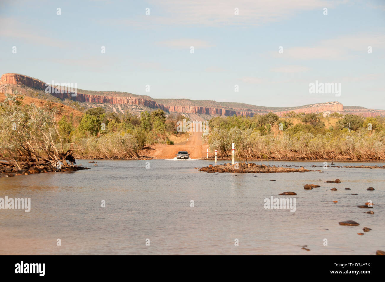 Il viaggio la Gibb River Road, Kimberleys, Australia occidentale, Australia Foto Stock