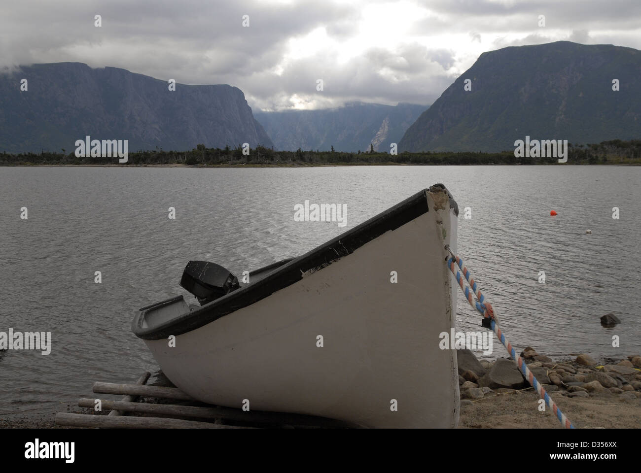 Western Brook Pond, Gros Morne, Terranova Foto Stock